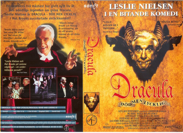 DRACULA - DÖD MEN LYCKLIG (vhs-omslag)