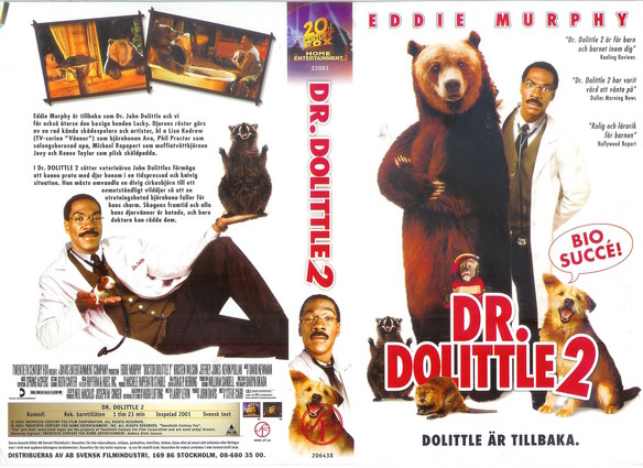 DR DOLITTLE 2 (VHS)