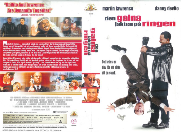 DEN GALNA JAKTEN PÅ RINGEN (VHS)
