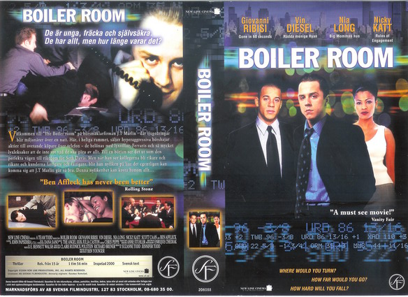 BOILER ROOM (VHS)