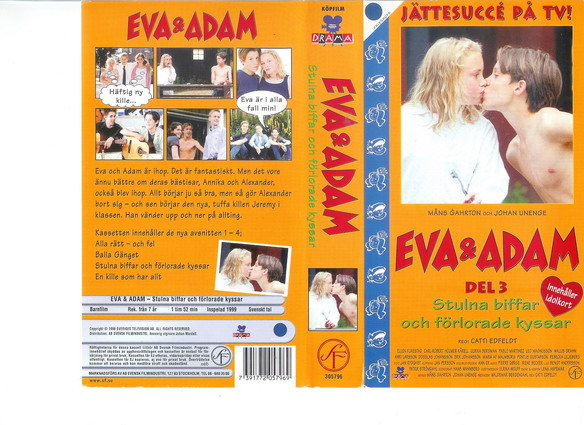 EVA & ADAM DEL 3 (VHS)
