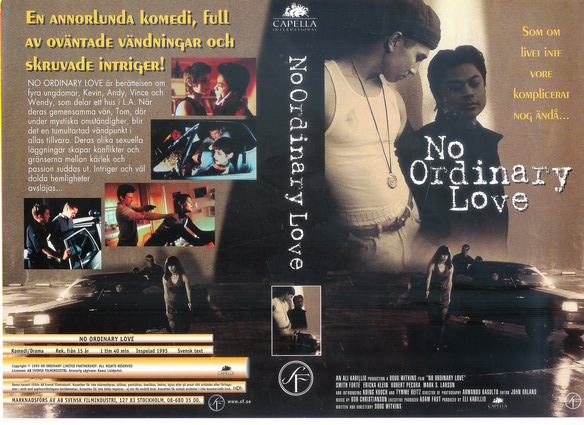 NO ORDINARY LOVE (vhs-omslag)