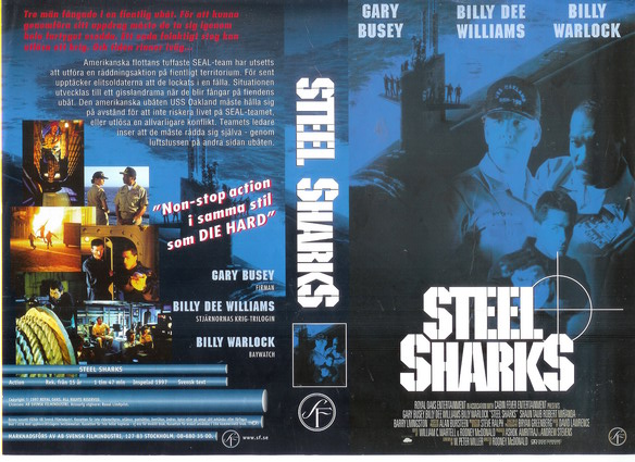 STEEL SHARKS (vhs-omslag)