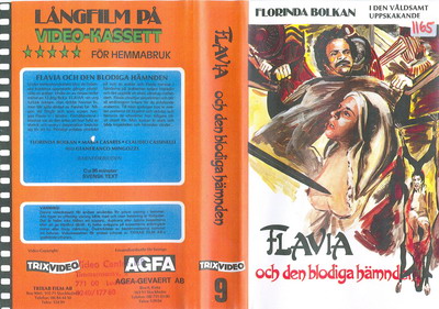 09 FLAVIA OCH DEN BLODIGA HÄMNDEN (VHS)