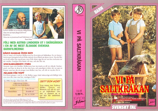 11119 VI PÅ SALTKRÅKAN - FARBROR MELKERS NAPPATAG (VHS)
