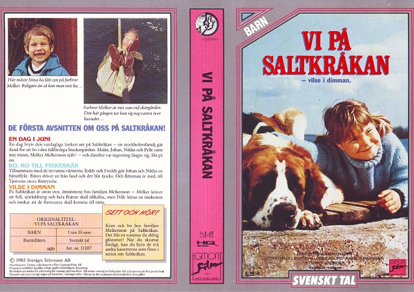 11107 VI PÅ SALTKRÅKAN - VILSE I DIMMAN (VHS)