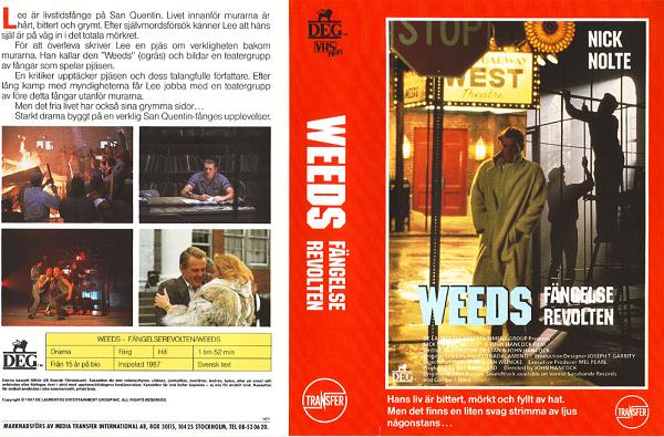 WEEDS-FÄNGELSEREVOLTEN (vhs-omslag)