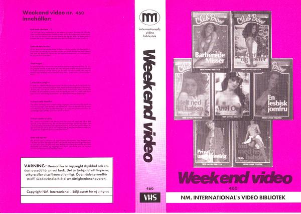 WEEKEND VIDEO (Vhs-Omslag)