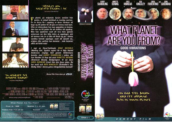 WHAT PLANET ARE YOU FROM? (Vhs-Omslag)