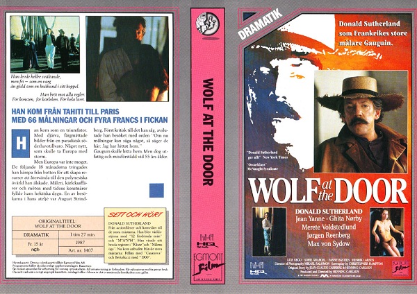 WOLF AT THE DOOR (Vhs-Omslag)