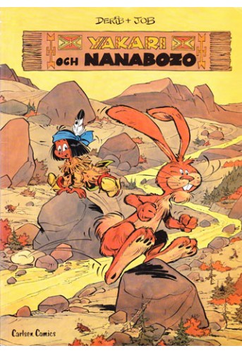 Yakaris Äventyr nr 4 Yakari och Nanabozo (1979) 1:a upplagan
